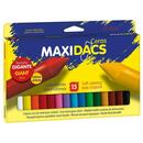 Alpino Creioane cerate groase, cutie carton, 15 culori/cutie, ALPINO MaxiDacs