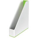Leitz Suport vertical LEITZ WOW, pentru documente, PS, A4, culori duale, alb-verde