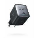 Anker Nano II 65W, USB-C, PowerIQ 3.0, GaN II, Negru