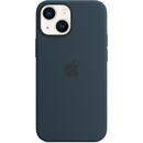 Original Silicon iPhone 13 Mini, MagSafe, Abyss Blue