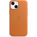 Apple Original Leather iPhone 13 Mini, MagSafe, Golden Brown