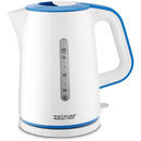 Zelmer ZCK7620B electric kettle 1.7 L 2200 W Blue, White