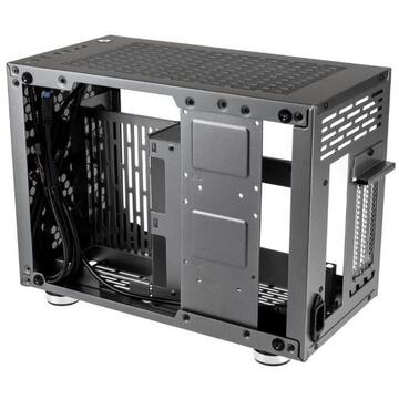 Carcasa KOLINK Rocket Heavy Vented Edition Aluminium Mini-ITX Gunmetal Grey