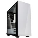 KOLINK Stronghold Midi-Tower, Tempered Glass - Alb