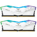 Team Group T-Force DELTA RGB - DDR5 - kit - 32 GB: 2 x 16 GB - DIMM 288-pin - 6000 MHz / PC5-48000 - unbuffered