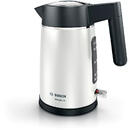 Bosch Bosch DesignLine electric kettle 1.7 L 2400 W Black, Silver