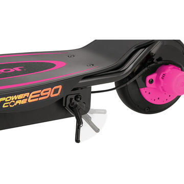 Trotineta electrica Trotineta Razor Power Core E90 16 km/h negru/roz