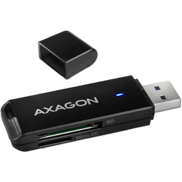 Card reader AXAGON CRE-S2N Negru