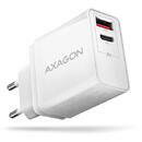 AXAGON ACU-PQ22W USB 3.0 + USB-C 22W White