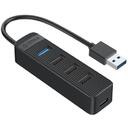 Orico HUB TWU32-4A 4 Port-uri USB 3.0 Negru