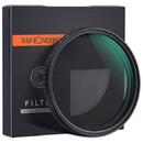 Filtru K&F Concept 0.6 (ND4) MC NANO-X 67mm cu tratament hidrofob Green Coated Japan Optics KF01.1174