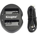 Incarcator KingMa USB dual compatibil Canon LP-E6