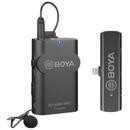 Boya Sistem wireless Boya BY-WM4 PRO-K3 cu Microfon lavaliera Transmitator si Receiver pentru iOS