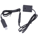 Generic AC adapter USB ACK-PW20 coupler DR-PW20 NP-FW50 replace Sony