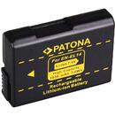 Patona Acumulator replace Patona EN-EL14 EN EL14 ENEL14 1030mAh pentru Nikon CoolPix-1134