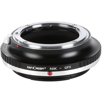 K&F Concept NIK-GFX adaptor montura  de la Nikon AI  la Fujifilm GFX mount KF06.351