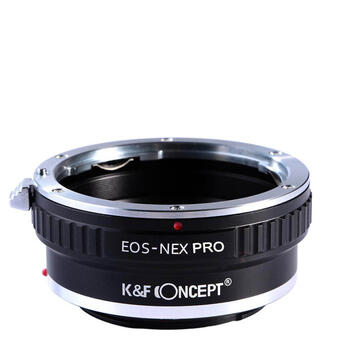 K&F Concept EOS-NEX PRO adaptor montura Canon EOS la Sony E-Mount (NEX)