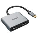 USB-C auf Dual HDMI MST Adapter - 4K@60Hz, 4K@30Hz dual