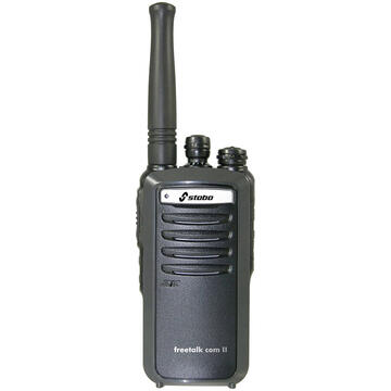Statie radio Statie radio PMR portabila Stabo Freetalk Com II, 16 canale, CTCSS, DCS, Squelch, 1 buc 20260
