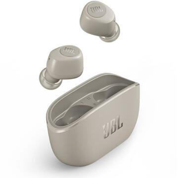 JBL Casti Wave 100TWS Bluetooth Ivory (in-ear)
