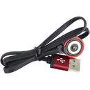 PNI Cablu USB pentru incarcare lanterne PNI Adventure F75, cu contact magnetic, lungime 50 cm