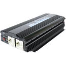 Invertor de tensiune President 1200W alimentare 12V, iesire 230V, unda sinus modificata, telecomanda inclusa