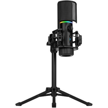 Microfon Streamplifly MIC RGB cu trepied