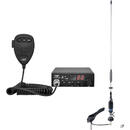 PNI Kit Statie radio CB PNI Escort HP 8000L ASQ + Antena CB PNI S75 cu cablu si montura fixa