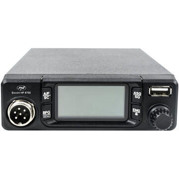 Statie radio Pachet Statie radio CB PNI Escort HP 9700 USB si Antena CB PNI ML70 cu baza magnetica 145 mm inclusa