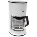 Midea Drip Coffee Maker MA-D1502AW1 Alb 980 W  1.25 litri