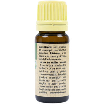 Aparate aromaterapie si wellness PNI Ulei esential de Eucalipt (eucalyptus globulus), 100% pur fara adaos, 10 ml