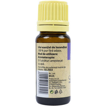 Aparate aromaterapie si wellness PNI Ulei esential de Lavandina (lavandula hybrida) 100% pur fara adaos 10 ml