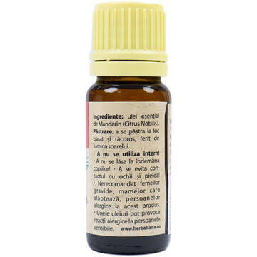Aparate aromaterapie si wellness PNI Ulei esential de Mandarin (citrus reticulata) 100 % pur fără adaos 10 ml