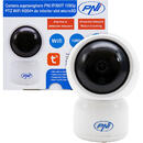 PNI Camera supraveghere video PNI IP390T 1080P cu PTZ WiFi H264+ suporta microSD 128GB, Night Vision, aplicatia Tuya, P2P, Android, iOS, pentru interior, rotire dupa miscare, alarma la miscare