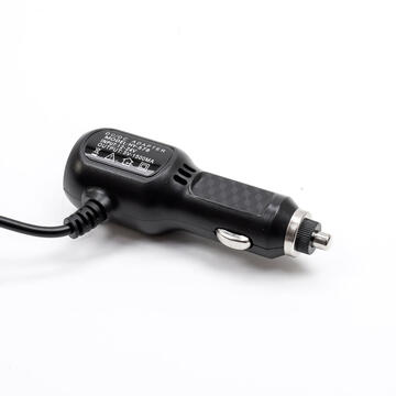 Incarcator auto PNI cu mufa mini USB 12V/24V - 5V 1.5A, pentru DVR auto, lungime cablu 3.5m