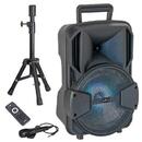 Boxa portabila,Negru,  8 inch/20CM, 15W , BT/USB/MSD/FM, 1800 mAh, 24 luni