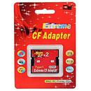 Generic Adaptor dual de la card TF si micro SD SDHC SDXC la compact flash CF tip I