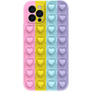 Lemontti Husa Heart Pop it iPhone 11 Pro Multicolor 3