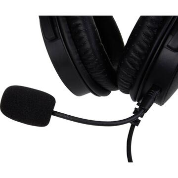 Casti Verbatim Surefire Gaming Harrier 360 Black