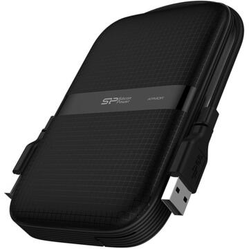 Hard disk extern Silicon Power Armor A60 external hard drive 4TB Black