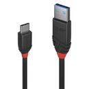 LINDY Cablu Lindy 0.5m USB 3.2 Type A to C Bla