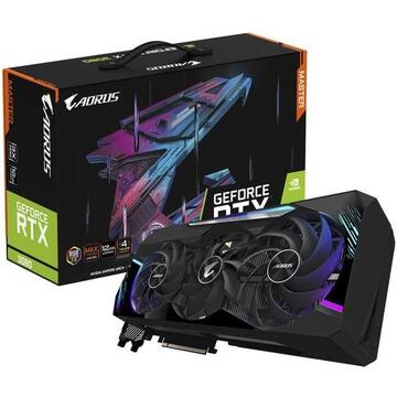 Placa video Gigabyte AORUS NVIDIA GeForce RTX 3080 MASTER LHR 12GB GDDR6X 384bit