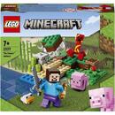 LEGO LEGO® Minecraft - Ambuscada Creeper™ 21177, 72 piese