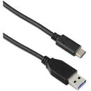 Targus Targus ACC926EU USB cable 1 m USB 3.2 Gen 2 (3.1 Gen 2) USB C USB A Black