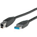 ROLINE USB 3.0 Cable, Type A M - B M 3.0 m