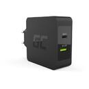 Green Cell 45W PD, Power Delivery, Negru