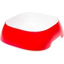 FERPLAST FERPLAST Glam Large Pet watering bowl, white-red