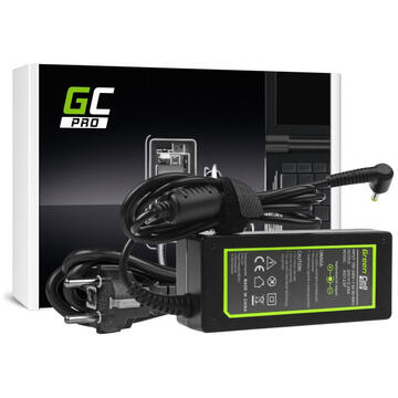 Green Cell AD123P power adapter/inverter Indoor 65 W Black