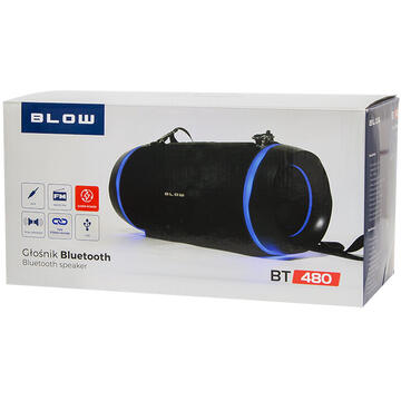 Boxa portabila BLOW BT480, Bluetooth, Black