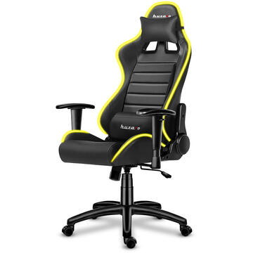 Scaun Gaming huzaro Force 6.0 RGB LED Universal Gaming Chair Upholstered Padded Seat Negru